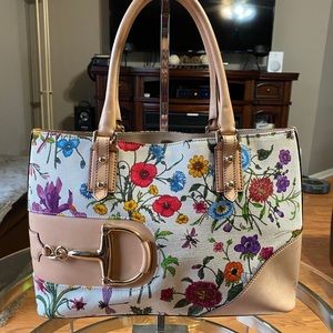 Gucci Floral Satchel bag